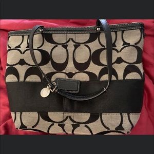 Coach signature bag